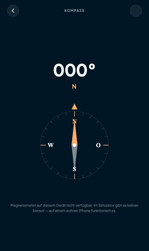 Navigationsrechner und Kompass